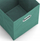Kuti organizuese Zeller Present 14138, fleece, me doreza metalike, petrol