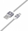 Kabllo USB në USB-C TB, 1.5 m, 3A, gri