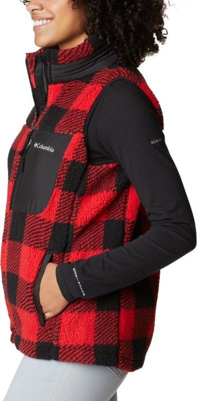 Jelek gocash Columbia West Bend Sherpa Fleece, i ngrohtë, pa mëngë