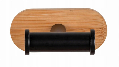 Varëse dyshe WENKO Turbo-Loc Orea, çelik inox, montim pa shpim, e zezë mat