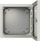 Kutia metalike Pulsar AWOH252515 me pllakë montimi, IP66, 250x250x150, e hirtë