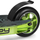 Trotinet freestyle Spokey Backyard Extreme, trup metalik, platformë antirrëshqitëse, jeshil