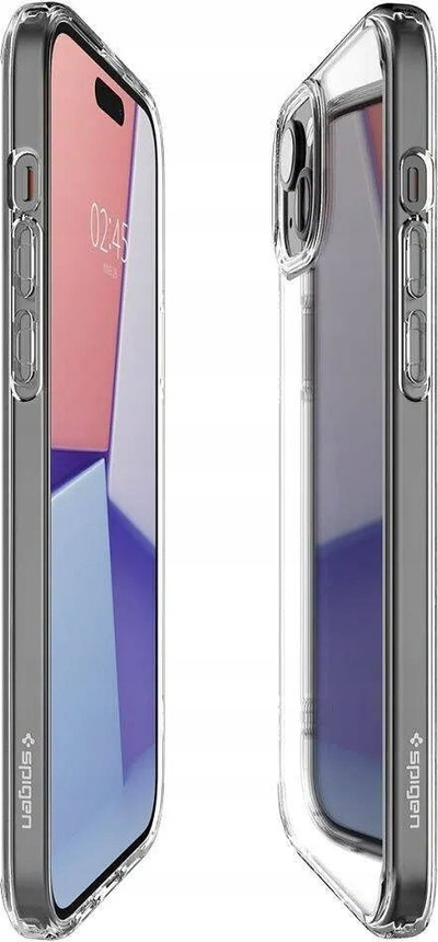 Mbulesë telefoni Spigen Ultra Hybrid, për iPhone 6.1" 2024, rezistente ndaj goditjeve, transparente