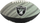 Top futbolli amerikan Wilson NFL Team Tailgate Las Vegas Raiders Jr WF4010017XBJR, madhësia Jr, lëkurë sintetike, gri