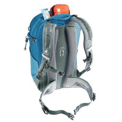 Çantë shpine për udhëtime Deuter Trail 25, 25L, sistem ajrimi, blu