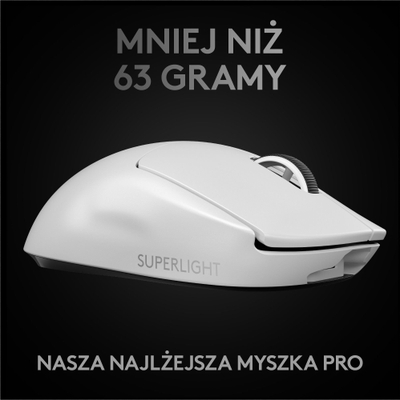 Pako gaming Logitech G Pro X, maus Superlight pa tel, kufje G Pro X, të bardha dhe të zeza
