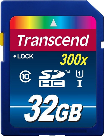 Kartë memorie Transcend SDHC, 32GB, Class 10 UHS I