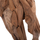 Figurë dekorative gomar HM4387, dru teak i ricikluar, 103x33x99.5 cm, ngjyrë natyrale
