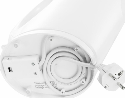 Ibrik elektrik Tristar WK-3380, 1.7L, pa kabllo, i bardhë