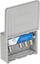 Splitter për antenë Blue Line RI-3 / 1F-BL, 100 x 77 x 44 mm, i hirtë
