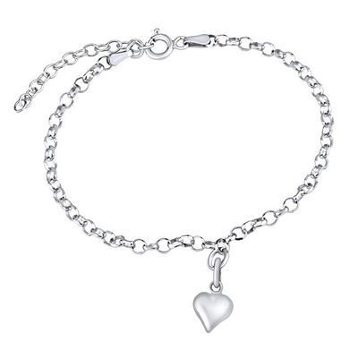 Byzylyk për këmbë Silvego Heart ZT1303175AVSW