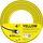 Gyp kopshti Cellfast YELLOW, 3/4", 50 m, 4 shtresa