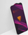Xham mbrojtës Og Premium për iPhone XR 11, xham i temperuar, skaje të zeza