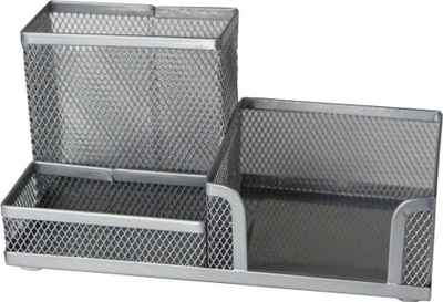 Organizues tavoline për elemente shkollore Titanium, i hirtë