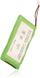 Bateri për radio Albrecht Camping and Outdoor 27386, 1800mAh, 11.1V, e zezë