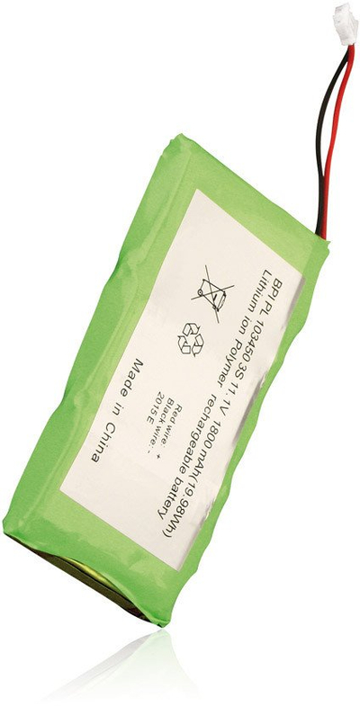 Bateri për radio Albrecht Camping and Outdoor 27386, 1800mAh, 11.1V, e zezë