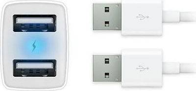 Karikues makine Innergie PowerJoy Go Pro 24, 2x USB-A 2.4 A, i bardhë