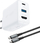 Karikues Acefast GaN 65W, 1x USB C, 1x USB A, gri