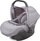Ulëse makine Camini Musca Graphite, për fëmijë 0-10 kg, e hirtë