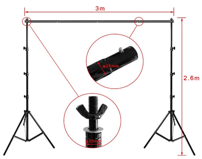 Set për sfond fotografie Kazhi SRF 6000