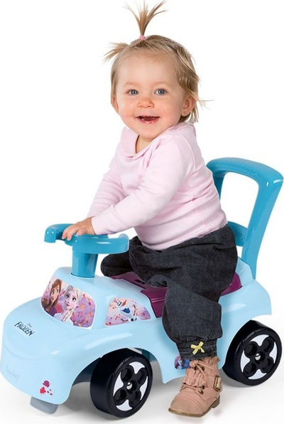 Makinë ecëse Smoby Frozen 720533, për kalamaj 10m+, blu