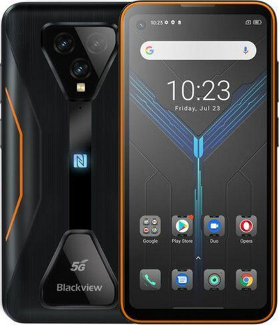 Telefon Blackview BL5000 5G 8 / 128 GB me dy SIM karta, i zi / portokalli