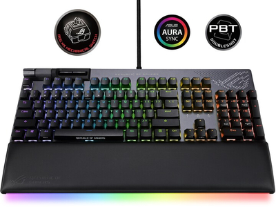 Tastierë ASUS ROG STRIX Flare II Animate, ROG NX Red, US