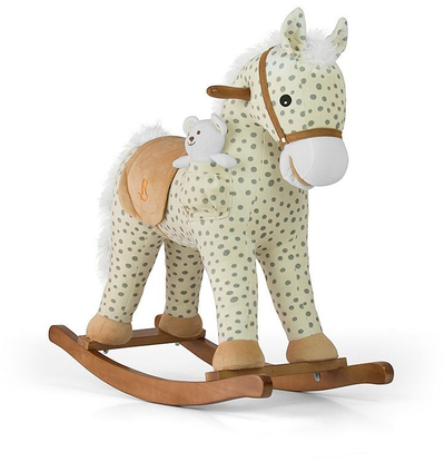 Kali luhatës Milly Mally Little Horse Pony Gray Dot, me tinguj, pelush, gri me pika