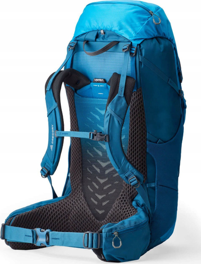 Çantë shpine për hiking Gregory Stout 55, 55L, sistem VersaFit, blu