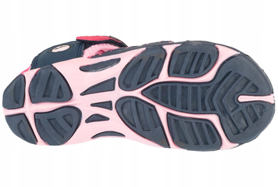 Sandale për vajza Joma S.Seven 2503 Jr, shollë gome, mbyllje me Velcro, blu me rozë