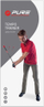 Shkop golfi Pure2Improve, 122 cm, i zi/kuq