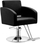 Karrige parukerie Activeshop Hair System HS40, lartësi e rregullueshme, bazë kromi, e zezë