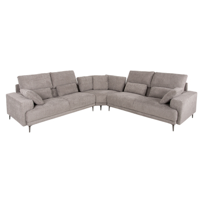 Divan këndor Symmet 314×314×90–102 cm (HM3269.01), gri