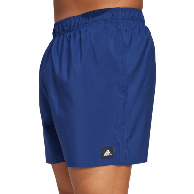 Rroba banje për meshkuj Plain Swim Shorts, poliester, bel elastik, blu