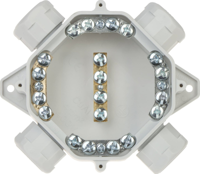 Kuti elektrike hermetike HERMETIC BOX, IP67, 75x75x33mm, gri