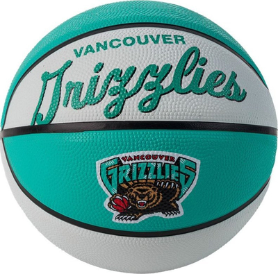 Top basketbolli Wilson Memphis Grizzlies Retro Mini, Hardwood Classics, për fëmijë, jeshile e bardhë