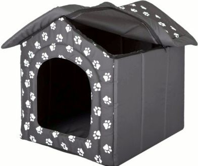 HOBBYDOG Куќичка за кучиња, Сива, Големина R1