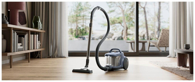 Fshesë me korrent Electrolux Line 500 EL51C1LDB, pa qese, 2L, me filtër HEPA, blu
