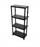 Raft plastik Qbrick Regular Shelving System 4, 60 x 30 x 134 cm, 4 rafte, gri