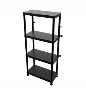 Raft plastik Qbrick Regular Shelving System 4, 60 x 30 x 134 cm, 4 rafte, gri