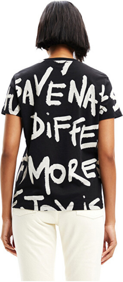 Maicë Desigual Enya Regular Fit, e zezë