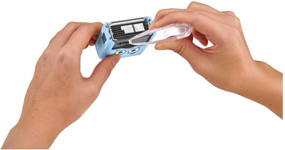 Сет печат COLOP DIY Marky Printer C20, самонатопувачки, за текстил, сина