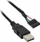 Kabllo USB Aqua Computer A në 5 pin femër, 200 cm, e zezë