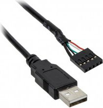Kabllo USB Aqua Computer A në 5 pin femër, 200 cm, e zezë