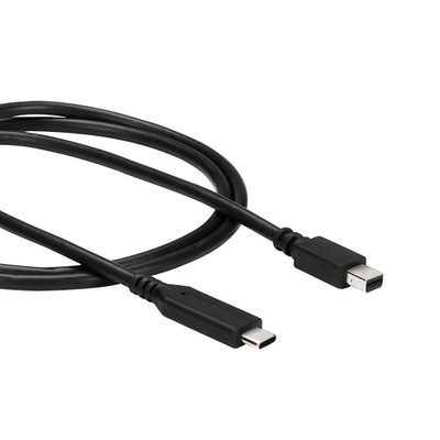 Kabllo StarTech USB-C për mini DisplayPort CDP2MDPMM1MB, 1m, 4K 60Hz, e zezë