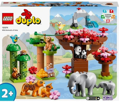 Set lodër LEGO® DUPLO® 10974 Wildlife of Asia, 118 pjesë