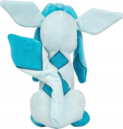 Lodër pellushi Pokémon Glaceon, 8\", origjinale, blu