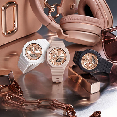 Orë për femra Casio G-Shock GMA-S2100MD-4AER, rozë