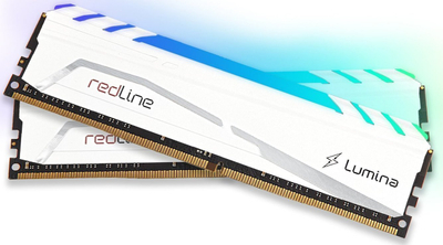 RAM Mushkin Redline RGB Lumina, 32GB DDR4 3200MHz, CL14, e bardhë