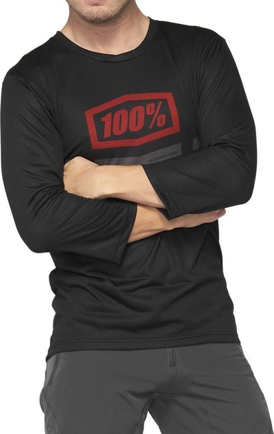 Bluzë për meshkuj 100% AIRMATIC, mëngë 3/4, madhësia XL, e zezë